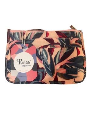 Periea “Chelsey” Handbag Organizer Insert - Peach Leaves